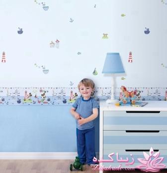 کاغذ دیواری اتاق کودک